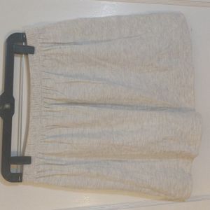 FLAX Cotton Heathered Skirt, M